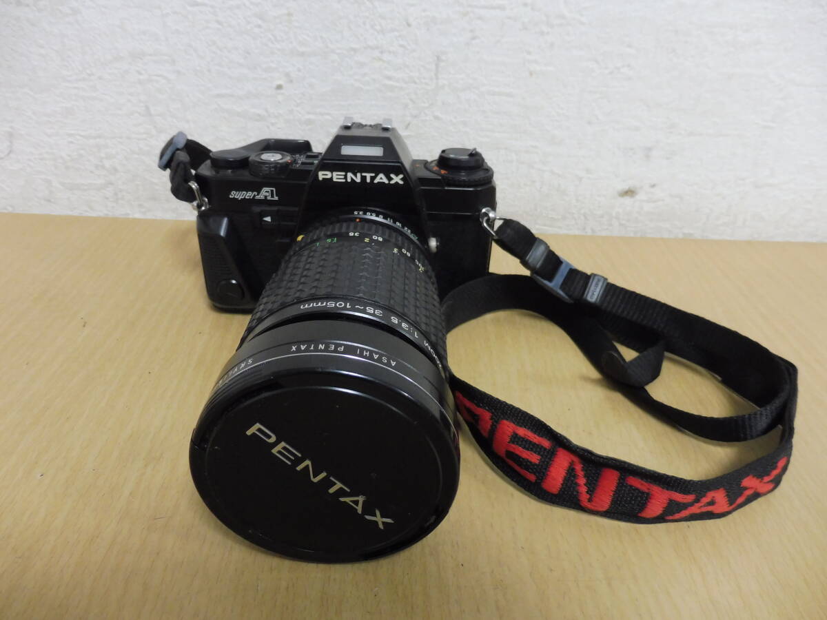 PENTAX ペンタックス SUPER A SMC PENTAX-A ZOOM 1:3.5 35-105mm LENS