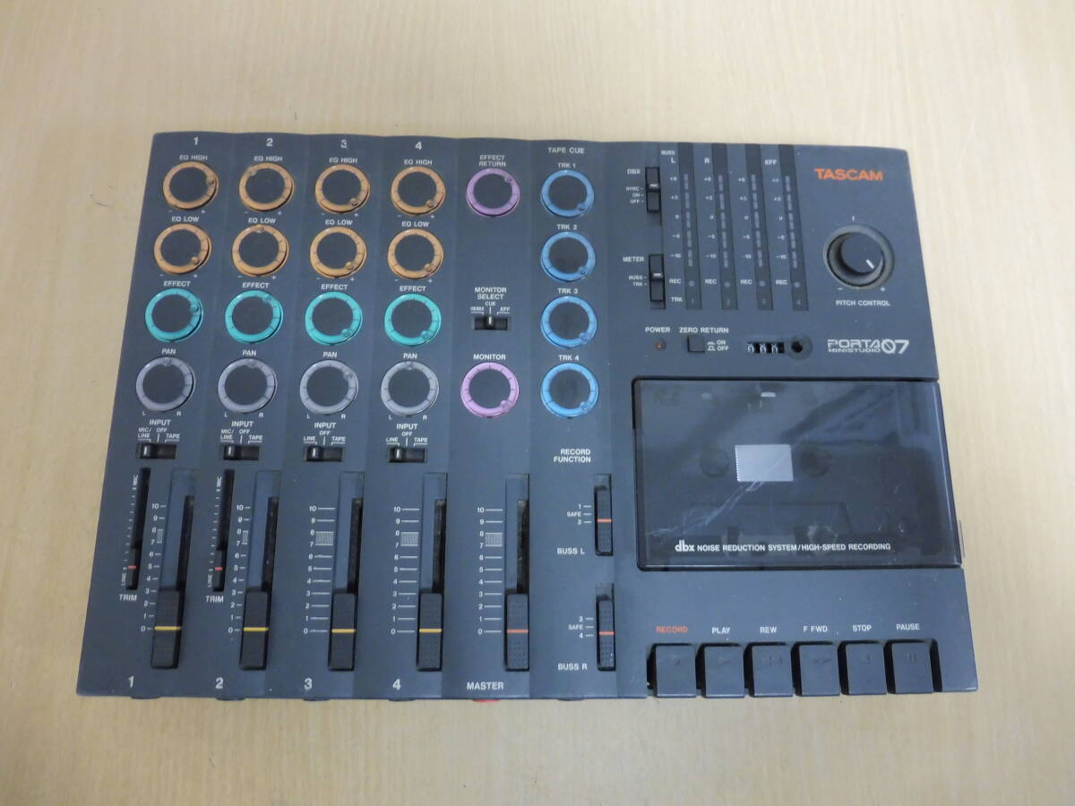 TASCAM PORTA 07 マルチトラックレコーダー TASCAM Tascam Porta 07 MTR マルチトラックレコーダー タスカム