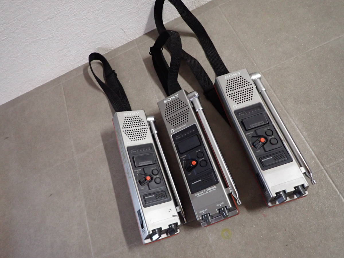 SONY ソニー ICB-660T CB無線機 トランシーバー 2ch機 500mW